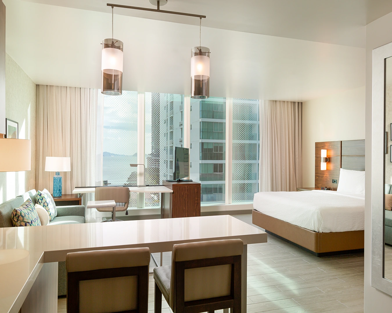 Comfort and functionality at the residence inn hotel | Pacific Center Panama